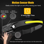 Load image into Gallery viewer, Frontale Rechargeable : 3 Niveaux d'Intensité Lumineuse
