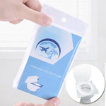 Load image into Gallery viewer, Sachets portatifs hygiéniques pour sièges de toilettes.
