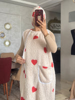 Load image into Gallery viewer, Ensemble deux piece (Robe et serviette cheveux)
