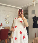 Load image into Gallery viewer, Ensemble deux piece (Robe et serviette cheveux)
