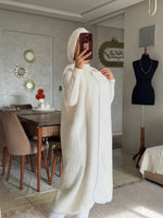 Load image into Gallery viewer, Ensemble deux piece (Robe et serviette cheveux)
