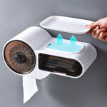 Load image into Gallery viewer, Distributeur de papier toilette et Organisateur de salle de bain
