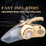 Load image into Gallery viewer, 4 في 1 مكنسة كهربائية للسيارة متعددة الوظائف
